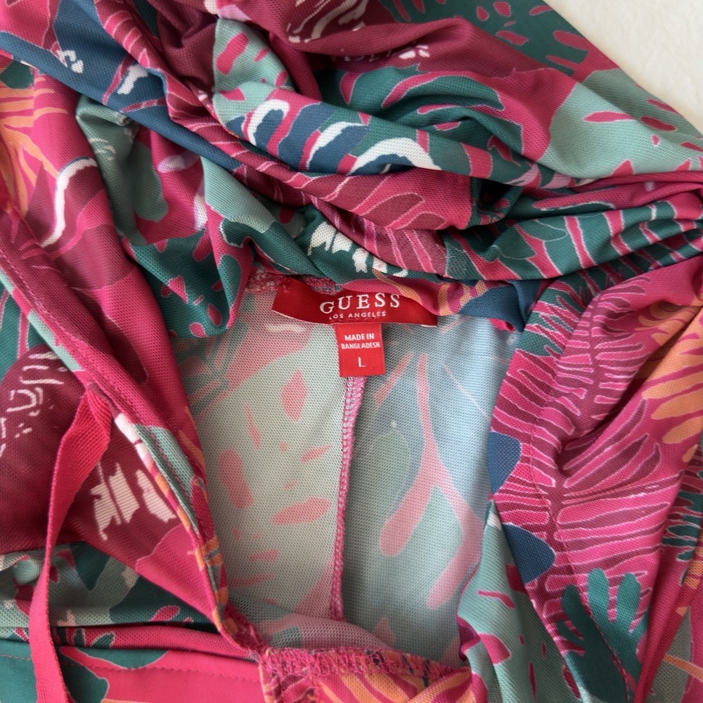 Guess Long Sleeve hooded shirt xl - Floral